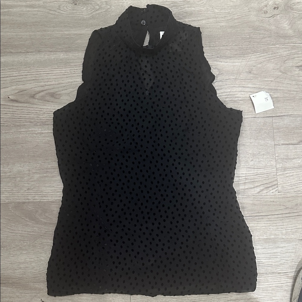 Elegant Black Sleeveless Top